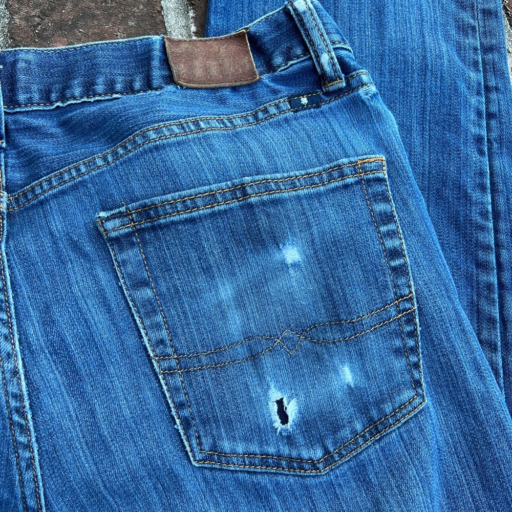 Lucky "363" vintage straight leg Blue jeans Size 34 - Picture 8 of 8